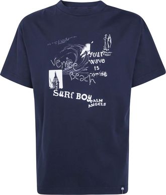 Palm Angels T-Shirts - Heren - T-shirts - Zwart - M - Tops