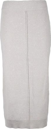 PANICALE Light Grey Tube Skirt