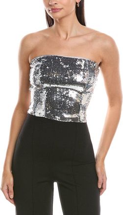 Danielle Guizio Guizio Sequin Tube Top