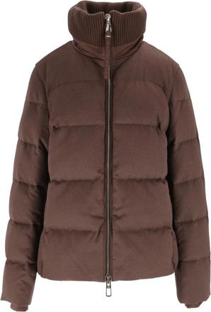 Duno Enora Prato 219 - Dames - Gewatteerde jassen - Bruin - XL - Jassen
