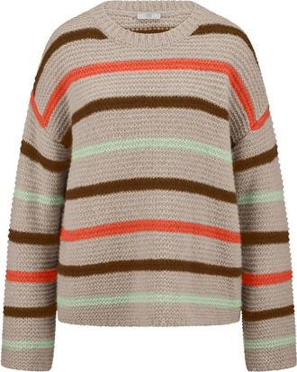 Riani Ronde hals gebreid - Dames - Ronde hals truien - Veelkleurig - S - Truien & Vesten