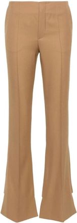 Chloé Mujer, Pantalones, Beige, Talla: M