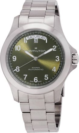 Hamilton Khaki Field King Day-Date Automatic Green Dial Watch H64475160