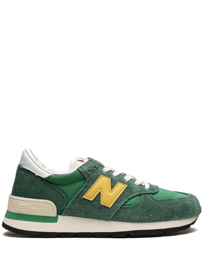 990 V1 Green/Gold sneakers