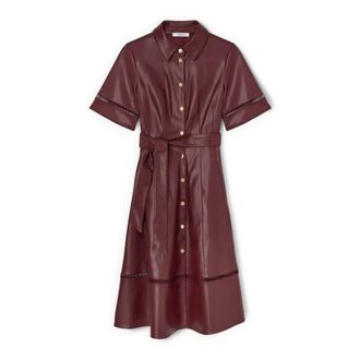Motivi Shirt Kleedjes - Dames - Shirt Kleedjes - Rood - 2XS - Kleedjes