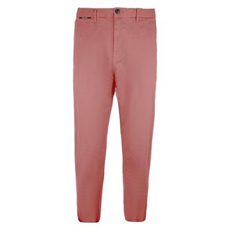 Scotch & Soda Reg Slim Fit Stuart Stretch Chinos Mens Pink Bottoms 155030 3194 Cotton - Size 34W/34L