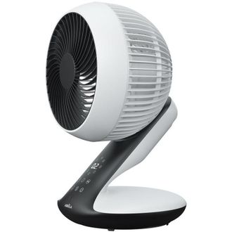 Fabrilamp Fabrilamp - Ventilador Dc Sobremesa Miera Blanco/negro 20w 8vel Oscilacion 3d.remoto,temporizador 40,5x25,4x23,3cm