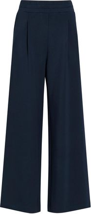 Varley The Extra Wide Leg 32 Stretch-jersey Sweatpants - Navy - Xxs (UK4 / Xxs)