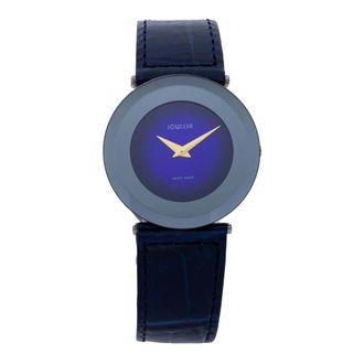 Jowissa I.0813.L Horloge - Dames - Horloges - Blauw - ONE Size - Leer - Accessoires