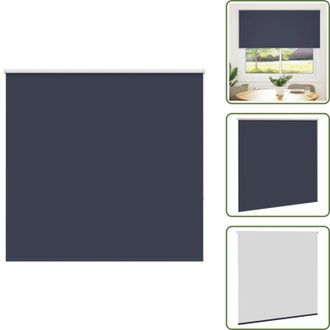 vidaXL The Living Store Tenda a Rullo Oscurante 155x130 cm Larghezza Tessuto 151,6 cm - Oscurante