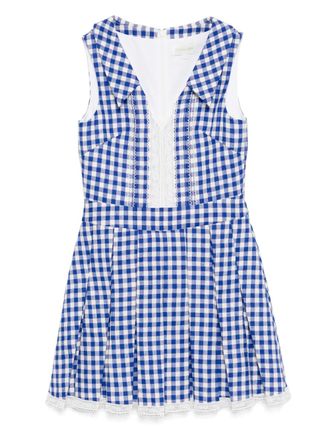 Shushu/Tong checked dress - Blue