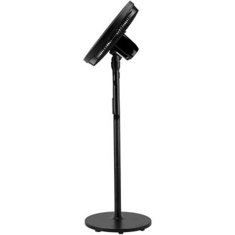 Jata Ventilador Pie 40cm 50w Jvvp3063 Oscilante Mando Negro