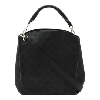 Louis Vuitton Pre-owned Handbags, female, Black, Size: ONE SIZE Pre-owned Mahina Shoulder Bag