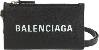 Balenciaga Pre-owned Wallets, female, Black, Size: ONE SIZE Pre-owned Leather wallets