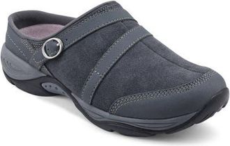 Easy Spirit Equinox Clog in Dark Grey Suede at Nordstrom, Size 8.5