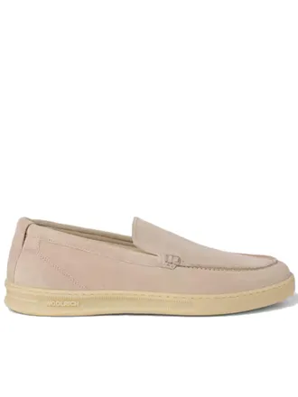 Woolrich Double U. T Slip-On Camoscio Suede Loafers