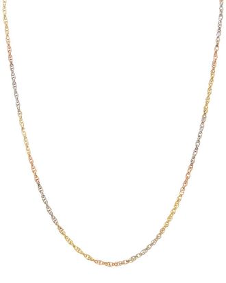 Italian Gold, Inc 10K 2.5Mm Cable Double Link Necklace