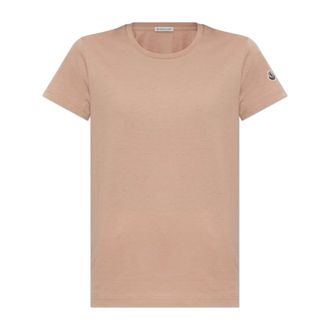 Moncler Dames, Tops, Roze, Maat: S Katoen