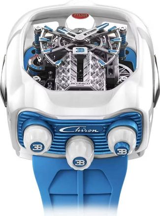 Jacob & Co. Bugatti Chiron Tourbillon Hand Wind Mens Watch BU240.95.AE.AA.A