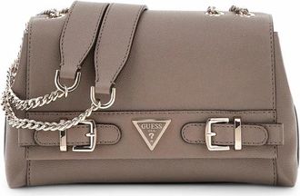Guess Eco Ali Crossbody - Dames - Schoudertassen - Grijs - ONE Size - Leer - Tassen