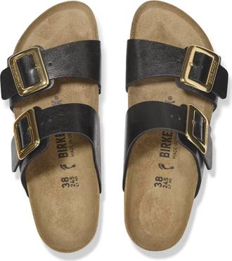Birkenstock Womens Sydney Luxe Buckle Sandals In Graceful Licorice