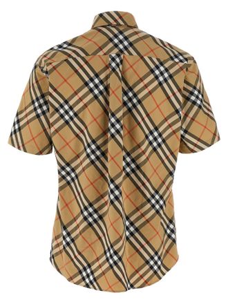 Burberry Mens Beige Cotton Blouse