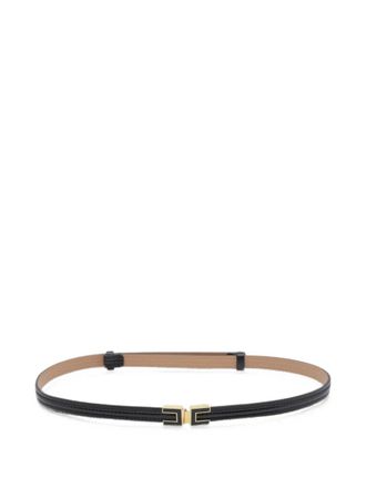 Elisabetta Franchi Belt Black Gold Ct57s66e2 110