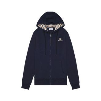 Aquascutum Heren, Sweatshirts & Hoodies, Blauw, Maat: XL Katoen