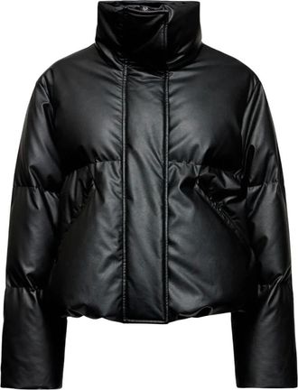 Maison Margiela Piumino a collo alto - - Jackets - Donna - Nero - S