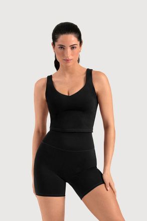 Bloch BLOCH Ladies Apex Form Contour Tank Top, Black