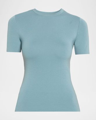 Michael Kors Crewneck Cashmere Tee