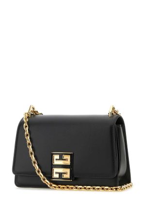 Givenchy Womens Black Leather Small 4g Shoulder Bag Borse A Tracolla