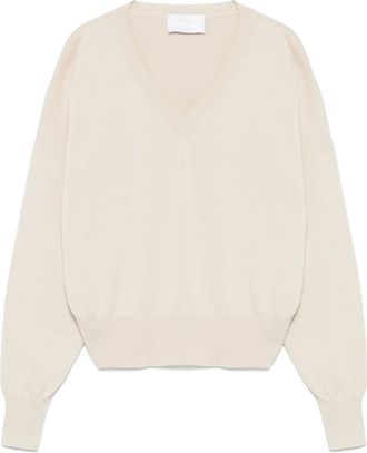 Daniele Fiesoli fine-knit top - Neutrals