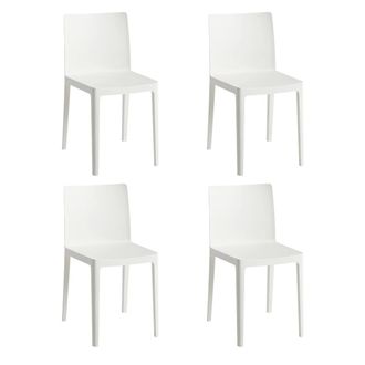 HAY &Eacute;l&eacute;mentaire Chair, cremeweiss (4er-Set)