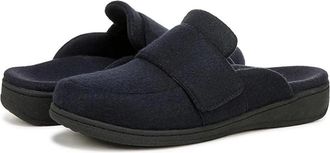 Vionic Gemma II J0892F6401 Mule WomensNavy Faux Shearling Slipper ZOGG3193