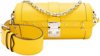 Louis Vuitton Yellow Epi Leather Papillon Trunk Bag (Authentic Pre-Loved)