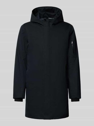 G-Lab Regular Fit Parka mit verdecktem Rei&szlig;verschluss Modell Globe Evo in Marine, Gr&ouml;&szlig;e L