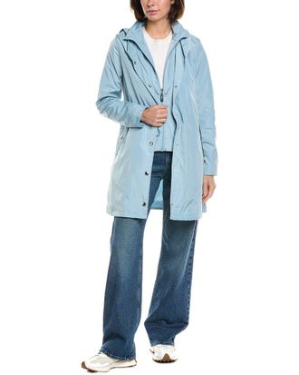 Via Spiga Packable Rain Jacket