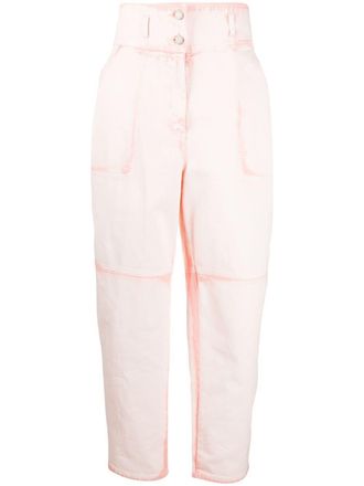Alberta Ferretti sorbet sky dye five-pocket trousers - Pink