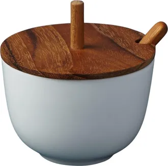 Be Home Amelia Pinch Pot Cellar & Spoon in Brown at Nordstrom