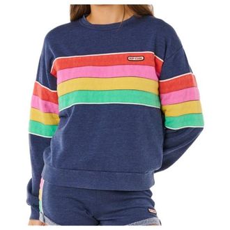 Rip Curl Surf Revival Relaxed Crew Pullover f&uuml;r Damen | blau