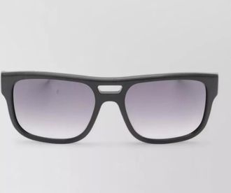 Emporio Armani square frame sunglasses transparent arms design