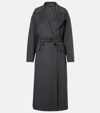 Max Mara Belted virgin wool coat