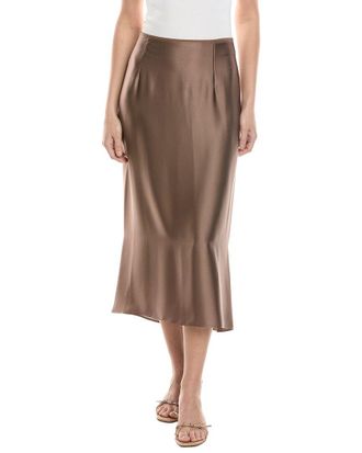 Vince Satin Slip Skirt