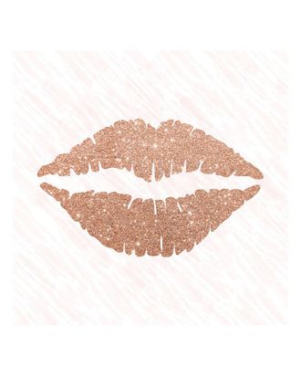 iCanvas Icanvas Rose Gold Kiss By Amanda Murray
