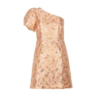 Freebird by Steven Dames, Jurken, Oranje, Maat: S Poliester