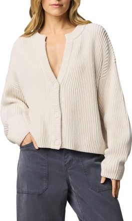 Splendid Alexandra V-Neck Cardigan in Moonstone Grey at Nordstrom, Size Medium