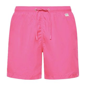 MC2 Saint Barth Beachwear, male, Pink, Size: XL Lighting Pantone Ultralight Swim Short