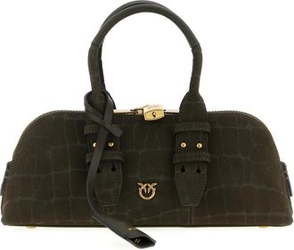 Pinko Pinko, Dames, Tassen, Groen, Maat: ONE Size Katoen