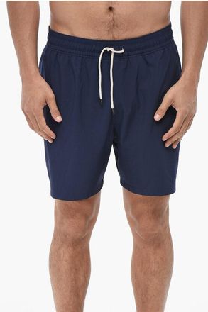 Polo Ralph Lauren Solid Boxer Swim Shorts With Embroidered Logo size L